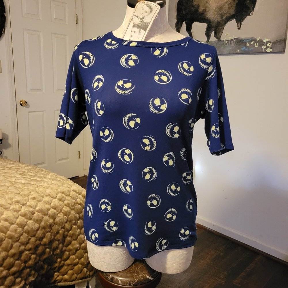 LuLaRoe Jack Skellington Top
